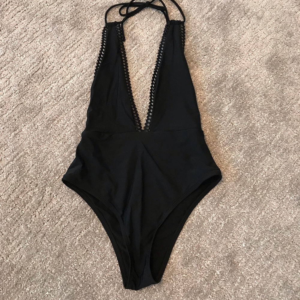 Aerie one-piece plunge swimsuit